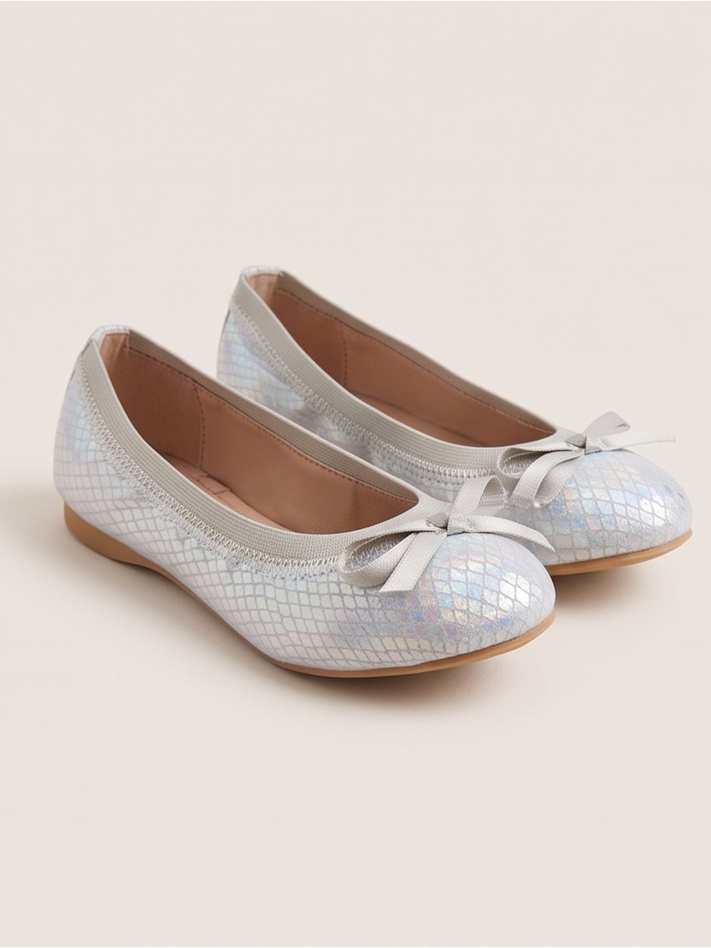 Nordstrom Baby Girl Elise Ballet Flats Bow Trim
